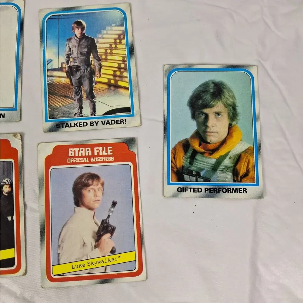 Vintage 1980 Topps Star Wars The Empire Strikes Back Trading Card Lot (25 Cards)